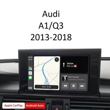 Wireless Apple CarPlay & Android Auto Интерфейс – Audi A1/Q3 2013-2018 