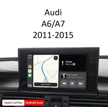 Wireless Apple CarPlay & Android Auto Интерфейс – Audi A6/A7 2011-2015 RMC система