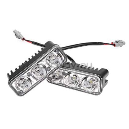LED DRL Дневни светлини - 3 диода