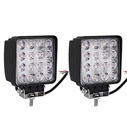 LED ЛЕД ХАЛОГЕН 16 ДИОДА издължен охладителен корпус