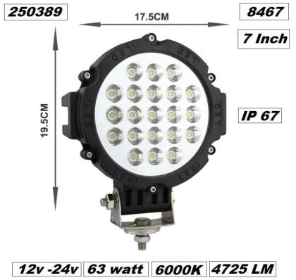 ИЗЧЕРПАН! ХАЛОГЕН LED 63W ER SPOT пита