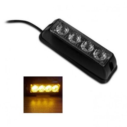 Аварийна сигнална LED лампа 12V  блиц