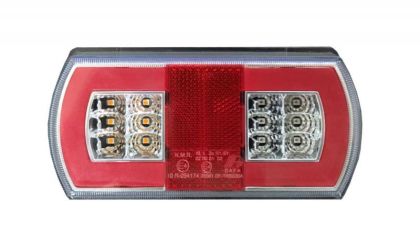 LED стопове с неон 12/24волта бус,ремарке, платформа,каравана,модел TRS 030