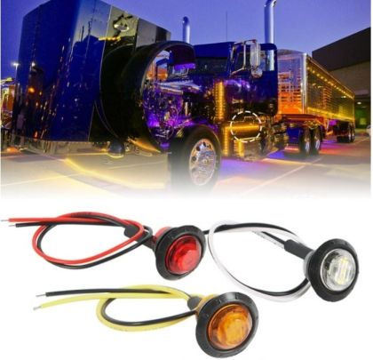 LED габарити кръгли