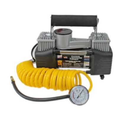 КОМПРЕСОР ДВУЦИЛИНДРОВ ЗА ГУМИ 12V 1021