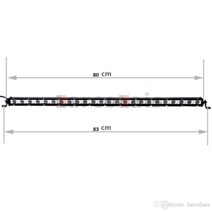 SLIM лед бар 80см 90W