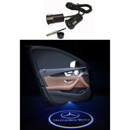 Лед лого за врата за MERCEDES