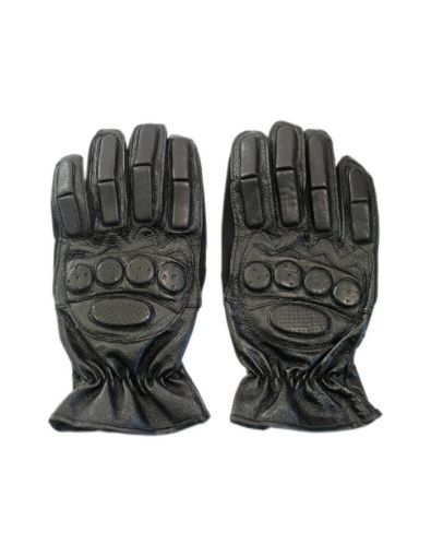 Мото ръкавици естествена кожа