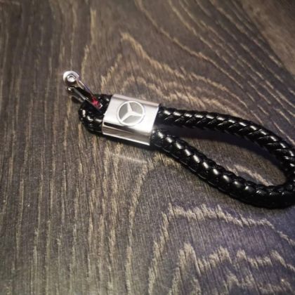 КОЖЕН КЛЮЧОДЪРЖАТЕЛ MERCEDES ЧЕРЕН