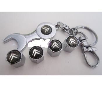 Ключодържател+капачки за винтили CITROEN