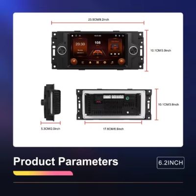  Мултимедия за JEEP/Dodge/Chrysler 300C - 6.2'' 