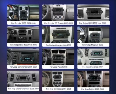  Мултимедия за JEEP/Dodge/Chrysler 300C - 6.2'' 