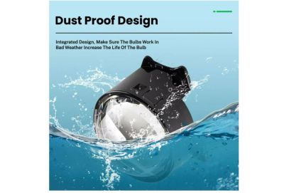 Комплект 3D LED фарове халогени дяволски очи Devil Eyes с лупи