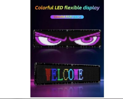 Светещи LED очи за предно стъкло Devil Eyes 60/12см