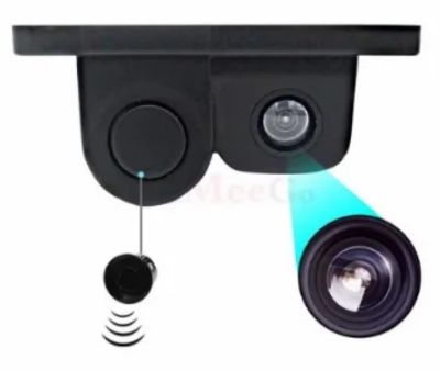 Камера за обратно виждане + паркинг сензори 3-в-1