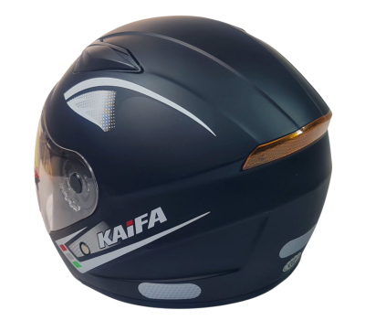 Мото каска шлем  черна за мотор скутер