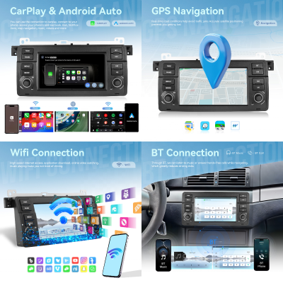 Мултимедия за BMW E46 1998-2006-7"