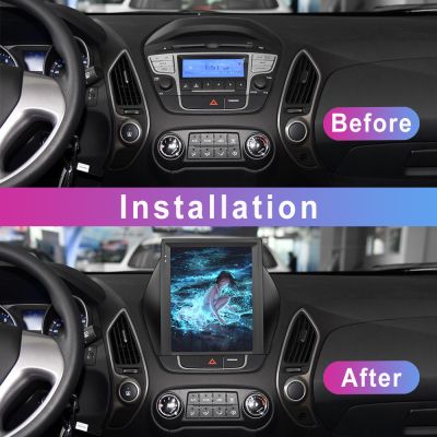 Мултимедия за Hyundai IX35 Tuscon (2008-2015) 9.7" - Вертикална