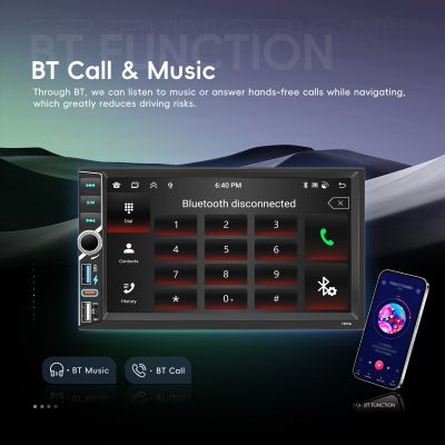 Универсална мултимедия 2-Din 7''