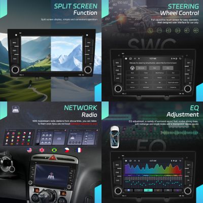 Мултимедия за Peugeot 308 / T7 2007-2014 / 408 2022-2024 - 7''