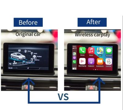 Wireless Apple CarPlay & Android Auto Интерфейс – Audi Q5/A5/A4 преди 2018 - low config.
