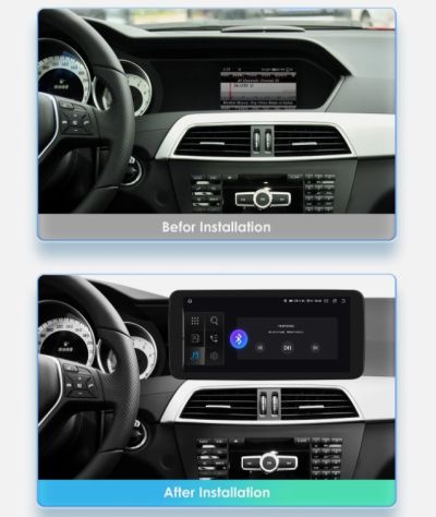 Мултимедия за Mercedes C-class w204 2011-2014 - NTG4 - 10.25 "