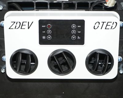 Таванен климатик за каравана , кемпер, камион 12V/24 V БЯЛ