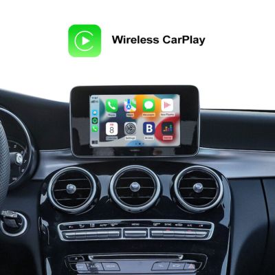Apple CarPlay и Android Auto за Mercedes NTG5.5 | Безжичен Plug & Play модул - Small screen models