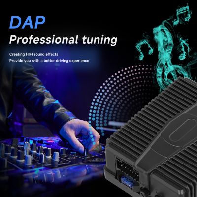 Универсален 4-Канален DSP 3.0 Аудио Усилвател за Автомобил (4x80W) с Plug & Play Монтаж