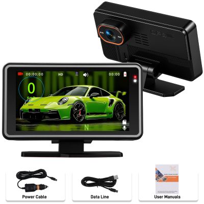 Универсален 5" Head-Up Дисплей (HUD) Podofo с Вграден DVR Видеорегистратор за Автомобил