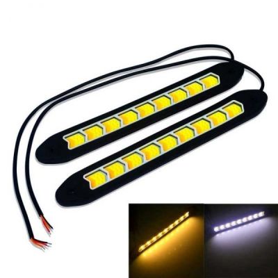 Дневни светлини с мигач гумирани гъвкави изключително качествена изработка.