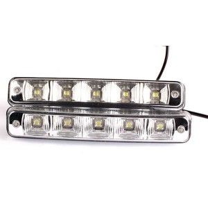 Дневни светлини за автомобили LED Daytime Running Light DRL бяло