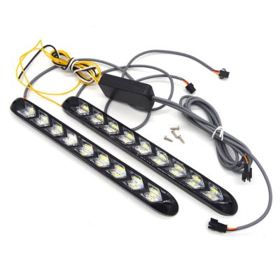 Дневни светлини с бягащ мигач DRL