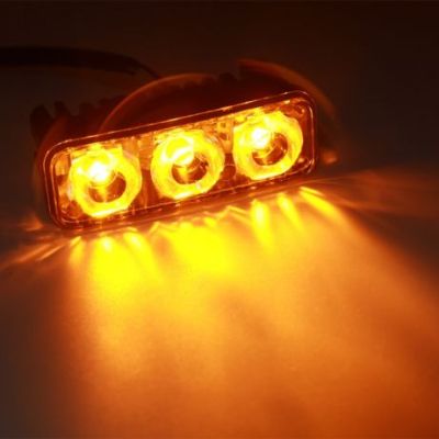 LED DRL Дневни светлини с мигач - 3 диода