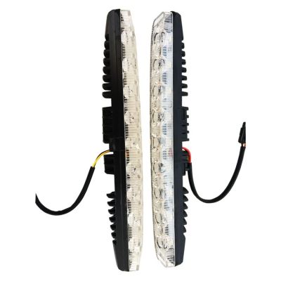 LED DRL ДНЕВНИ СВЕТЛИНИ С МИГАЧ 9 диода