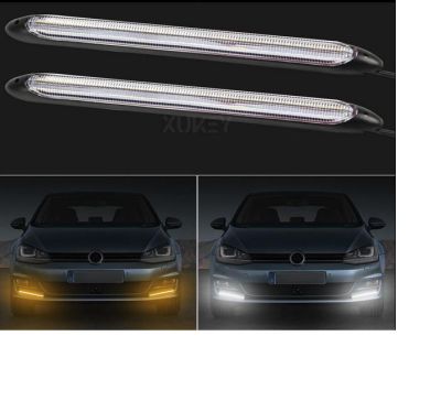 LED DRL Дневни светлини с бягащ мигач