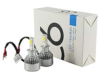 Комплект Автомобилни LED Крушки – C6 H1 – 72W/7600LM/6000K