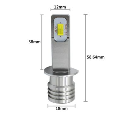 LED  Крушки за Фарове без вентилатор H1