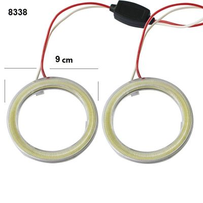 LED DRL /дневна/ Ейнджъл-Ринг 9см. (2бр.)