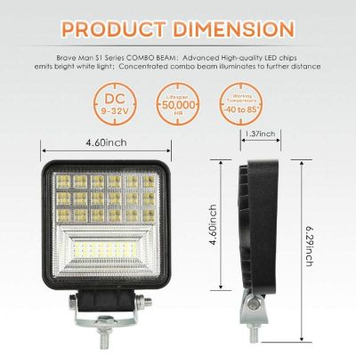 Лед халоген 126w LED 