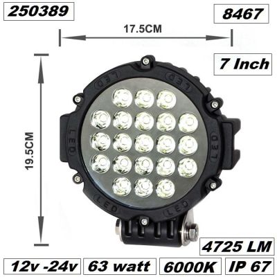 ИЗЧЕРПАН! ХАЛОГЕН LED 63W ER SPOT пита