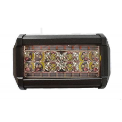 Диодна светлина 12/24V - 84W с червено-синя блиц светлина