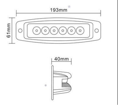 LED халоген 20W