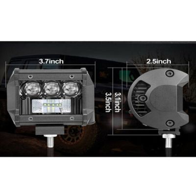 Халоген LED бар, 18W, 5D лупa, 9.4 см