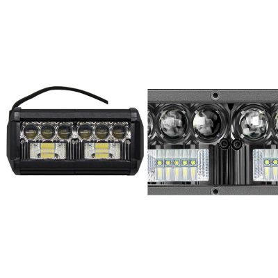 Халоген LED бар, 48W, 5D лупa, 17.8 см