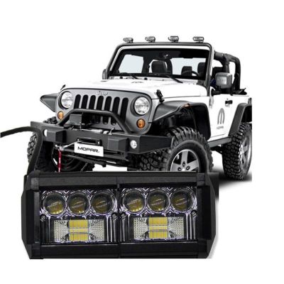 Халоген LED бар, 48W, 5D лупa, 17.8 см