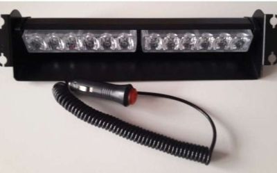Аварийна сигнална  лампа 12V/24V LED блиц оранжева светлина