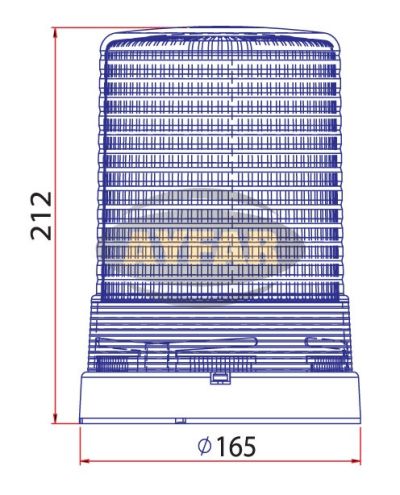 СИГНАЛНА ЛАМПА МАЯК LED 12/24V