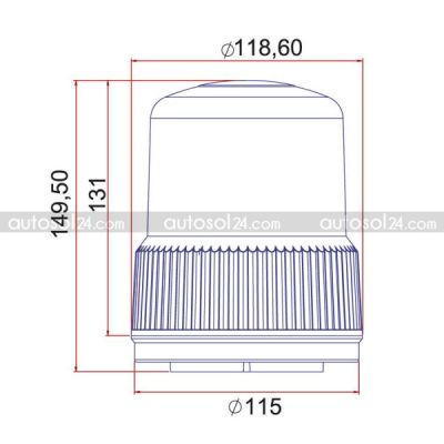 АВАРИЕН БУРКАН  МАЯК 12V