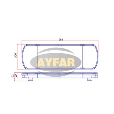 LED АВАРИЙНА ЛАМПА МАЯК 